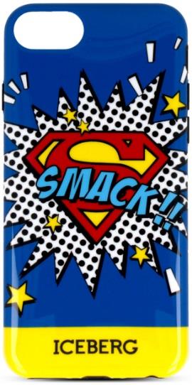 AREA Custodia cover per iPhone 6 / 6S Plus / 7 Plus Area Iceberg Super Man Smack